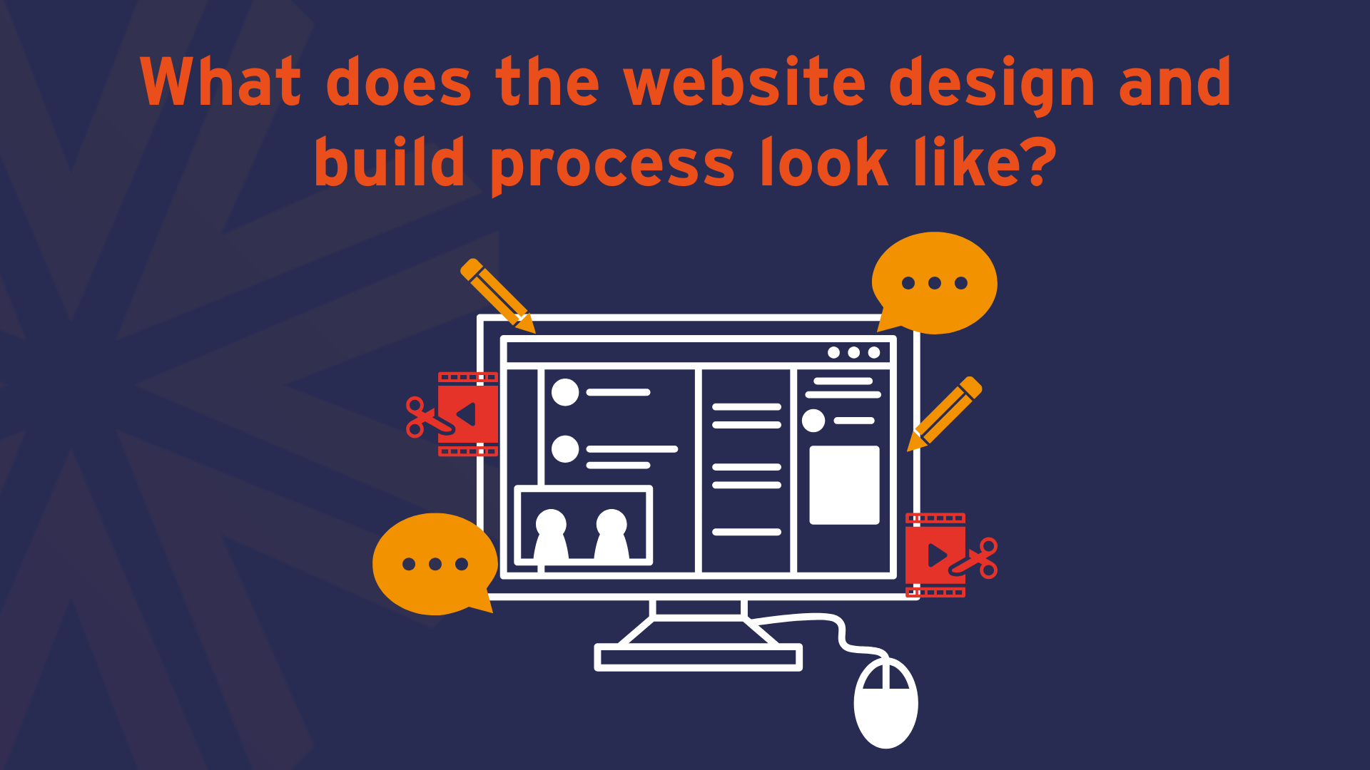 What does the website design and build process look like?