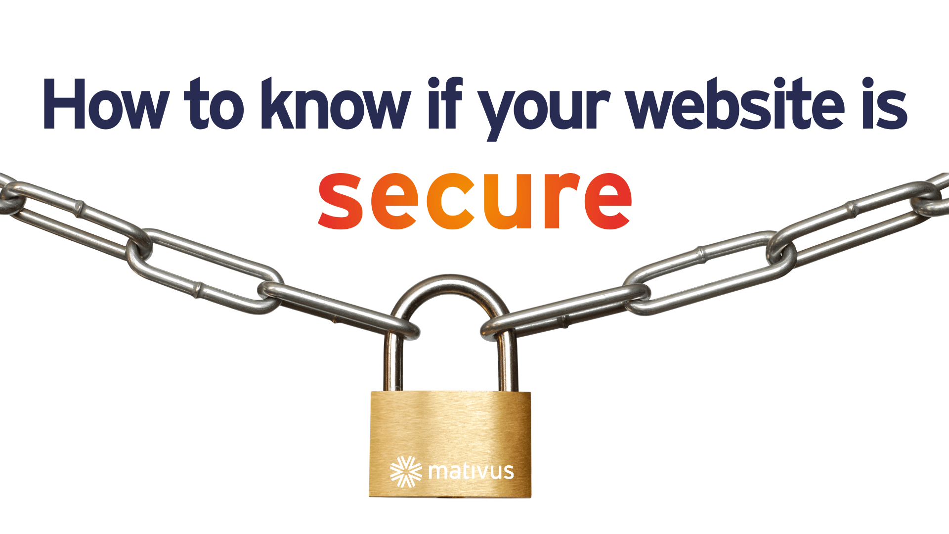 How to know if your website is secure?